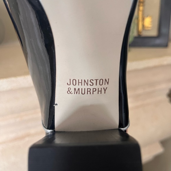 Johnston & Murphy patent leather block heels - Picture 5 of 7